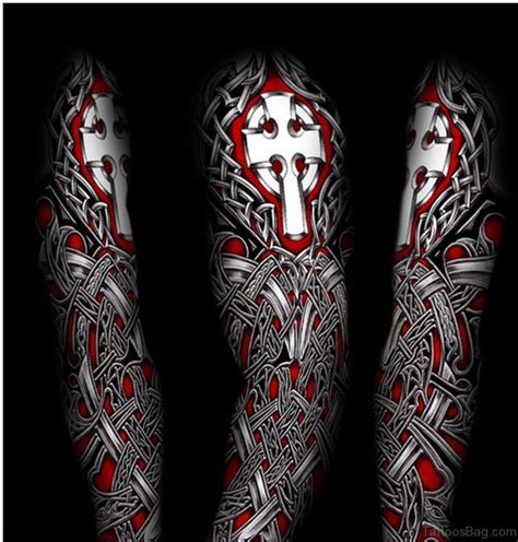 Great Celtic Tattoos For Full Sleeve