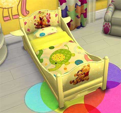 See a recent post on tumblr from @lollaleeloosstuff about sims 4 toddler cc. Sims 4 Custom Content Download : Classic Toddler Bed | Sanjana Sims Studio