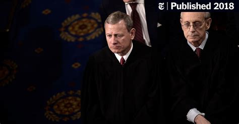 Opinion The Chief Justice Searching For Middle Ground The New York