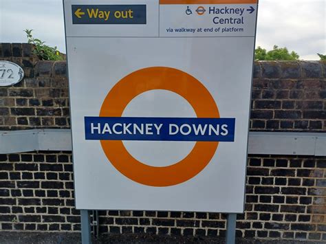 Hackney Downs Station Sign Chris Flickr