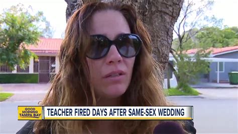 lesbian teacher fired from miami catholic school after marrying love of my life youtube