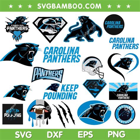 Carolina Panthers Svg Bundle