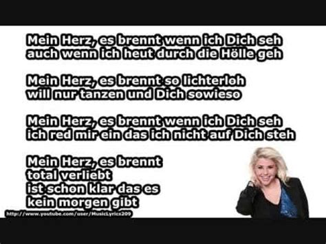 Beatrice Egli - Mein Herz (LYRICS ON SCREEN) - YouTube