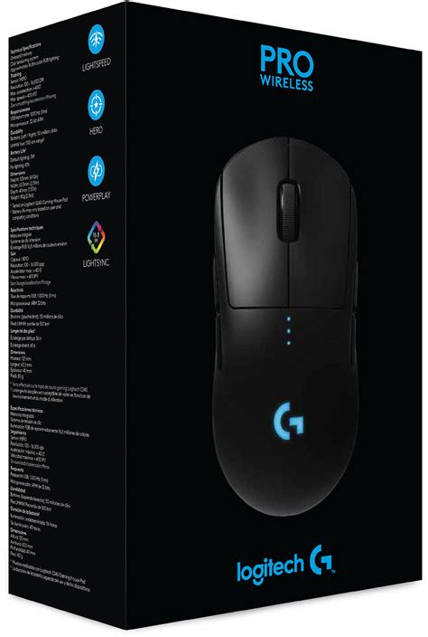 Logitech G Pro Lightweight Wireless Optical Ambidextrous Gaming Mouse
