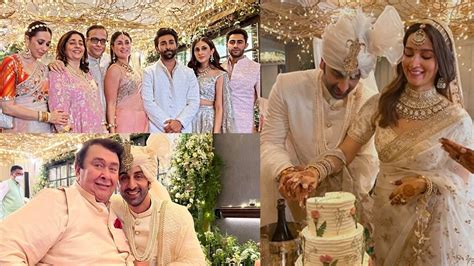inside pics of alia bhatt ranbir kapoor s intimate wedding with kareena randhir kapoor karan
