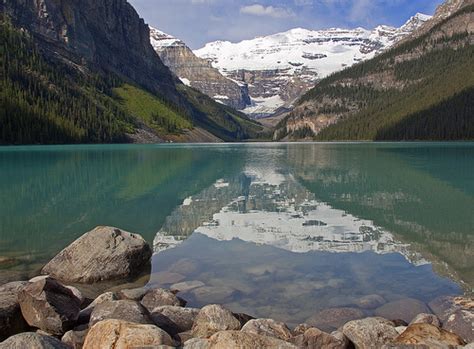 El Lago Louise En Alberta Canadá