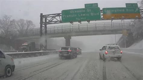 Here's how bad road conditions are on the Long Island Expressway - ABC7 ...