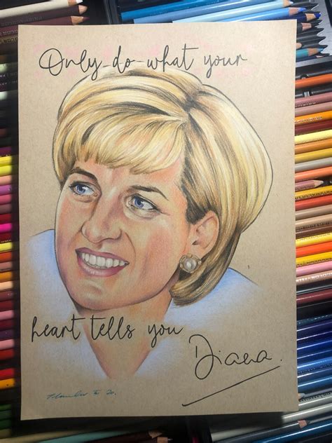 Pencil Drawings Of Princess Diana