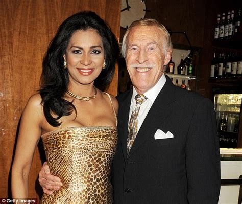 Bruce Forsyths Widow Wilnelia Merced Spotted In Tk Maxx Daily Mail Online