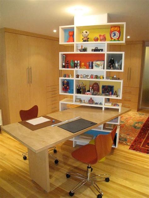 Study table has now become a basic necessity of modern homes. Ideas for game/crafting room | Study table designs, Room remodeling, Desk design