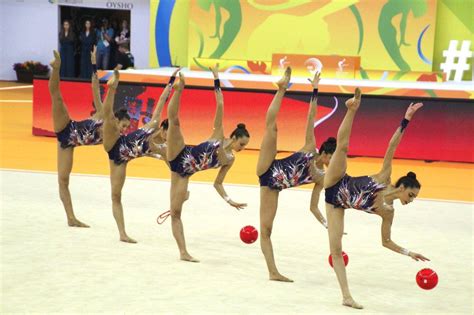 Meritorio Quinto Puesto Del Equipo De Gimnasia En El Europeo