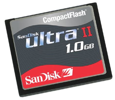 Buy Sandisk Sdcfh 1024 901 1 Gb Ultra Ii Compactflash Card Retail