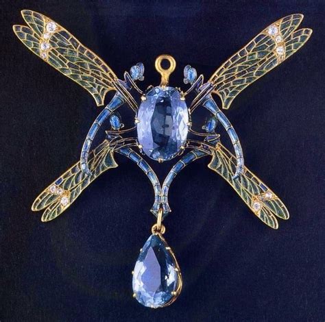 Art Nouveau Dragonfly Pendant By René Lalique Lalique Jewelry Art
