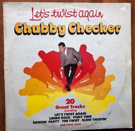 Chubby Checker Lets Twist Again Vinyl Lp Great Condition
