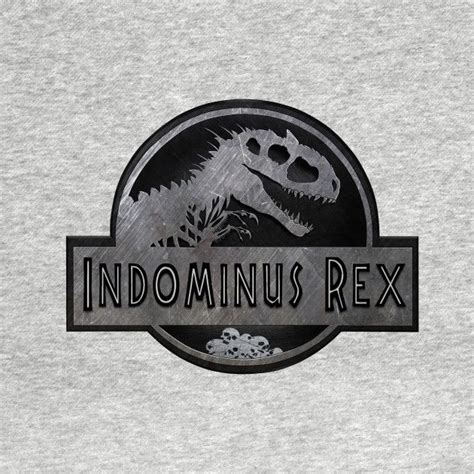 The Logo For An Upcoming Movie Called Indominus Rex Featuring A T