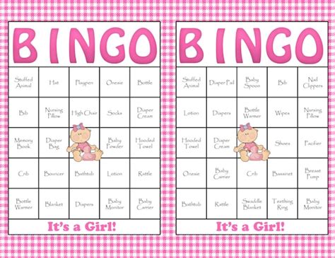 Baby Shower Juegos Para Imprimir Bingo Shower Juegos Baby Imprimir Bingo Para Baby Shower