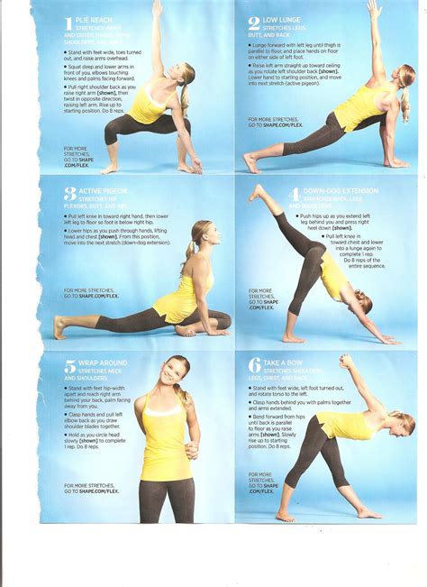 Flexibility Workout Flexibility Workout Yoga For Flexibility Exercise