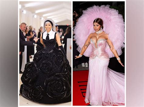 Cardi B Dons Two Different Looks At Met Gala 2023 Entertainment