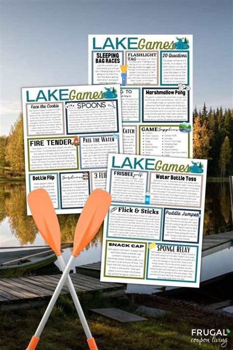 19 Fun Lake Games Everyone Will Enjoy Print Now