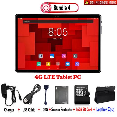 2019 New 10 Inch 4g Lte Tablet Pc Octa Core 4gb Ram 64gb Rom 1280800