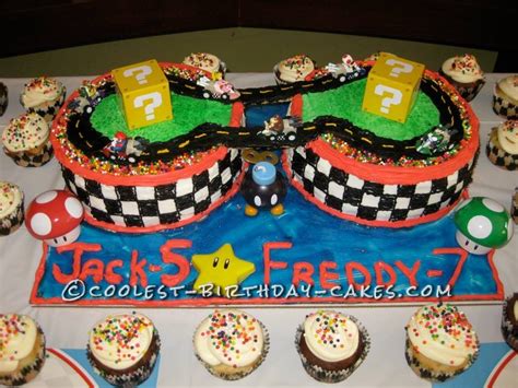 If you're making a mario cake for your brother. Cool Homemade Mario Kart Cake