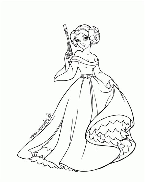 Coloring pages holidays nature worksheets color online kids games. Princess Leia Coloring Pages - Coloring Home