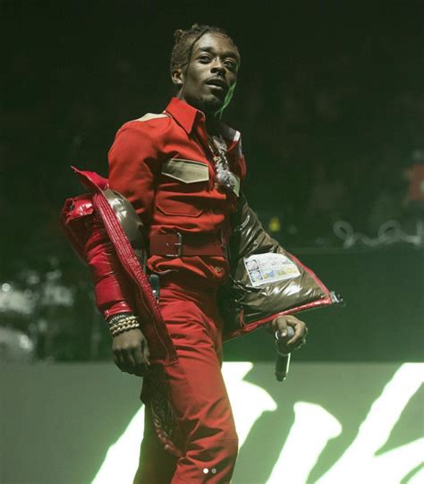 Spotted Lil Uzi Vert Performing In Moncler Jacket And Calvin Klein