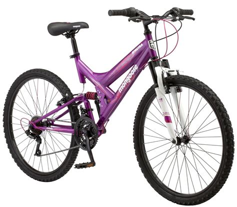 New Mongoose Spectra Inch Womens Steel Frame Mountain Bike Purple Mongoose Bikes