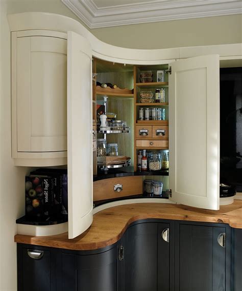 It has a really smart structure and its a perfect storage, with its adapting in the kitchen and provide it with sleek and modern appearance. Brilliant Corner Kitchen Pantry Cabinet Inspirations for ...