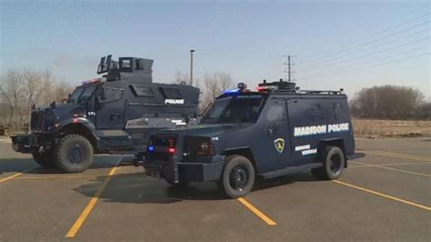 Madison Police Department Replaces Armored Vehicle