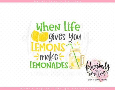 When Life Gives You Lemons Make Lemonade Svg Lemon Lime Svg Etsy