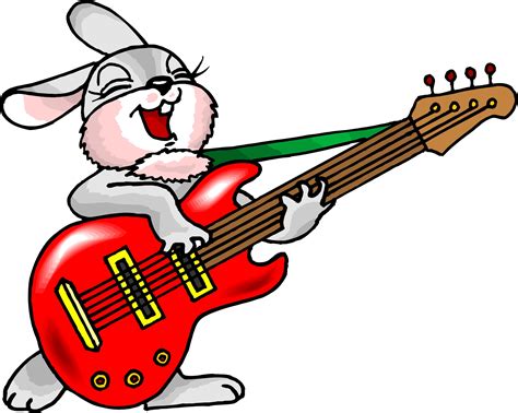 Cartoon Guitars Clipart 20 Free Cliparts Download Images On