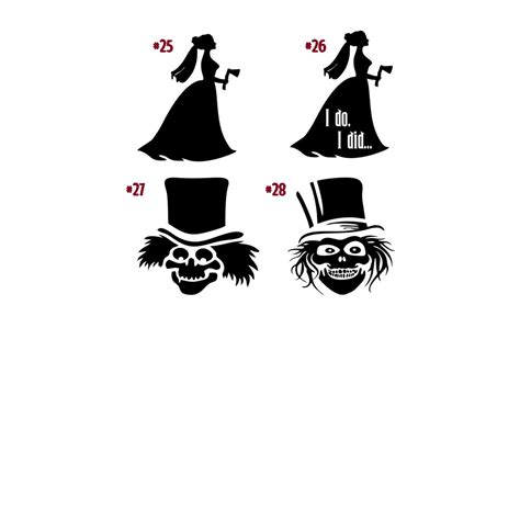 Haunted Mansion Decals Etsy