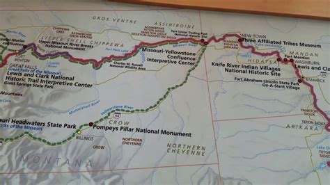 Lewis And Clark Trail Map Youtube