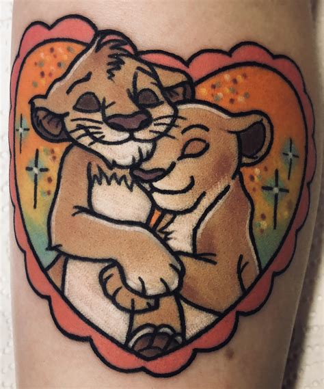 Simba Nala Tattoo Rdisney