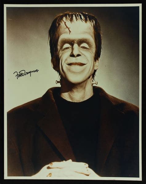 Fred Gwynne As Herman Munster Munsters Tv Show The Munsters The Munster