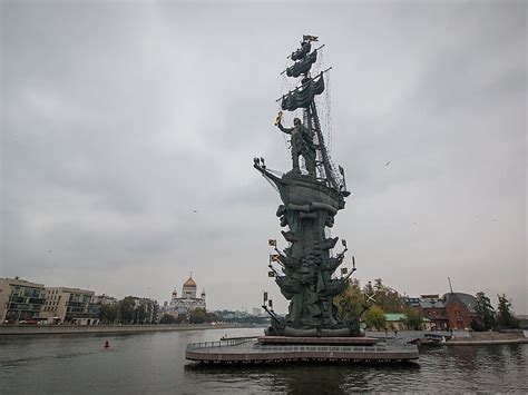 Peter The Great Statue In Yakimanka District Moscow Russia Sygic Travel