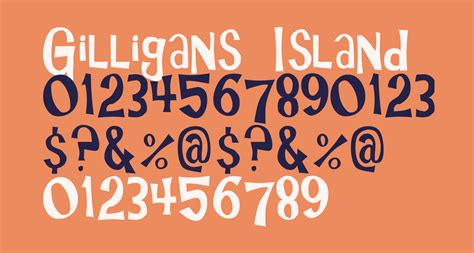Gilligans Island Free Font What Font Is