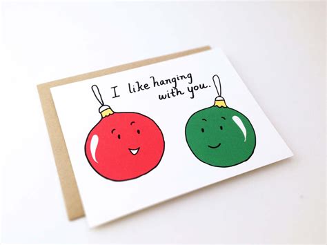 cute best friend christmas card punny holiday love card etsy