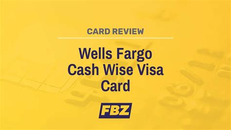 Instead of having to juggle multiple cards, track spending in specific categories or enroll in a new bonus category each quarter, you can earn rewards at the same flat rate on every. Wells Fargo Cash Wise Visa Card Review: Convenient Cash Back For Everyone | Credit card reviews ...