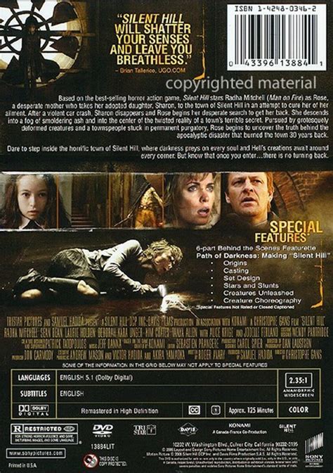 Silent Hill Widescreen Dvd 2006 Dvd Empire