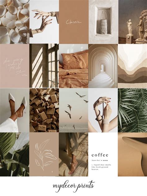 Boujee Boho 2 Aesthetic Wall Collage Kit Digital Download Etsy