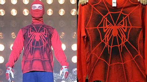 The Human Spider Replica Shirt Diy Timelapse Spider Man 2002 Youtube