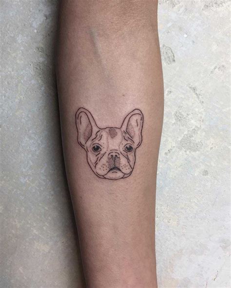 88 French Bulldog Tattoo L2sanpiero