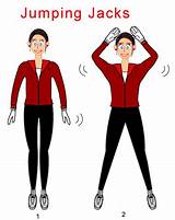 Exercise Routine Jumping Jacks Images