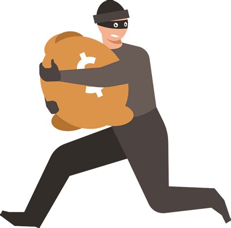 Thief Robber Png Robber Vector Free Transparent Png Clipart Images