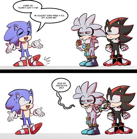 Silver Is Totally Manly Sonic The Hedgehog In 2021 Sonic Funny Sonic The Hedgehog Sonic