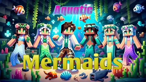 Aquatic Mermaids By Heropixel Games Minecraft Skin Pack Minecraft