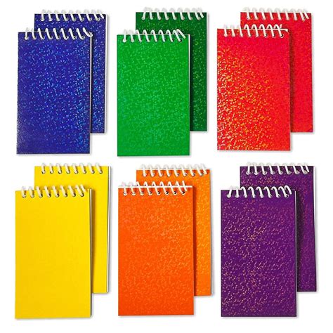 Spiral Prism Notepads 2 25 X 3 5 20 Pages Each Pack Of 12