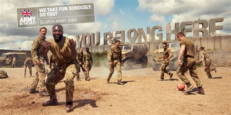 You Belong Here Says Latest British Army Recruitment Campaign The